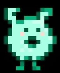 donut looking charicature